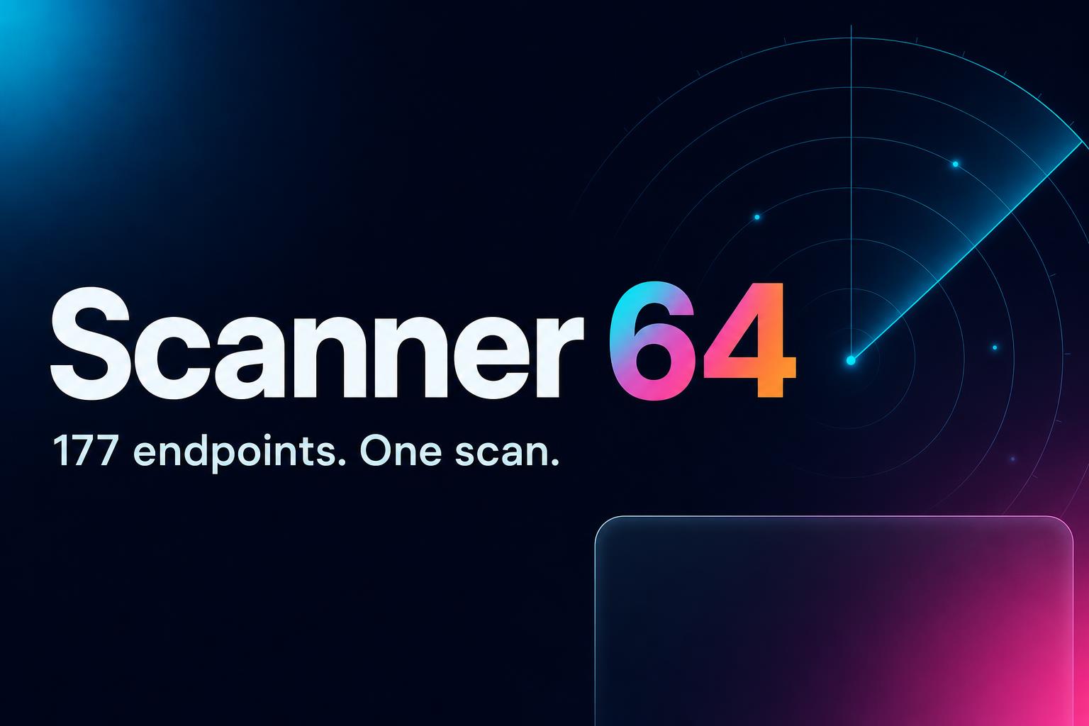 Scanner 64 - Free SEO & Website Performance Analysis